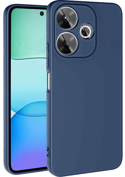 Xiaomi Redmi 13 4g Kılıf Renkli Kamera Korumalı Içi Süet Mara Lansman Silikon