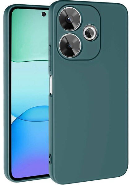 Xiaomi Redmi 13 4g Kılıf Renkli Kamera Korumalı Içi Süet Mara Lansman Silikon