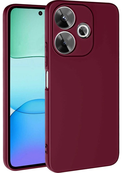 Xiaomi Redmi 13 4g Kılıf Renkli Kamera Korumalı Içi Süet Mara Lansman Silikon