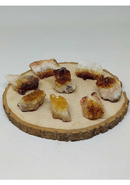 Doğal Beyaz Sitrin Taşı Kütle Parça, 20-29 Gram, Enerji ve Şifa Taşı fiyatları