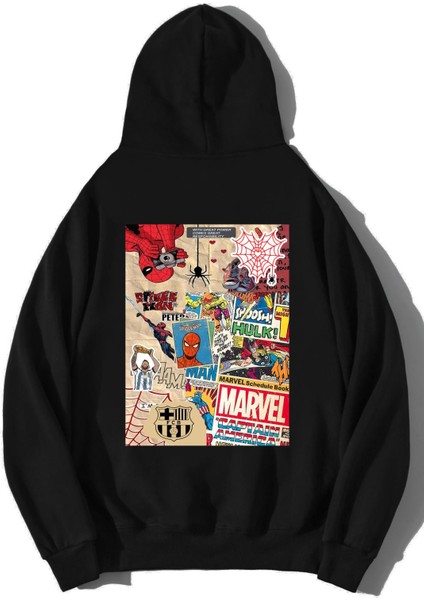 Unisex Oversize Marvel Schedule Book Hoodie