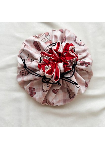 Sweet Bear Desenli Büzgülü Makyaj Çantası fiyatları