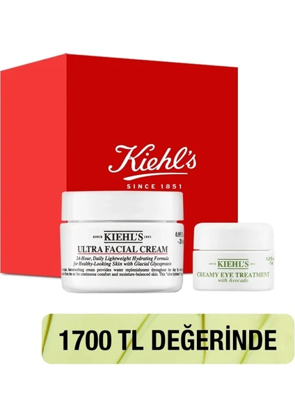 Ultra Facial Cream & Avokadolu Göz Kremi Favori Nem Ikilisi Seti