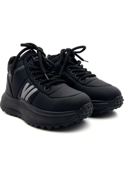 24K317-4 Kadın Hakiki Deri Boyunlu Kalın Taban Spor Ayakkabı fiyatları