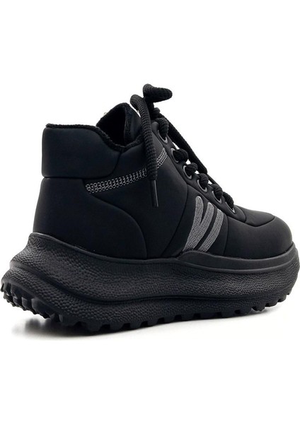 24K317-4 Kadın Hakiki Deri Boyunlu Kalın Taban Spor Ayakkabı modelleri