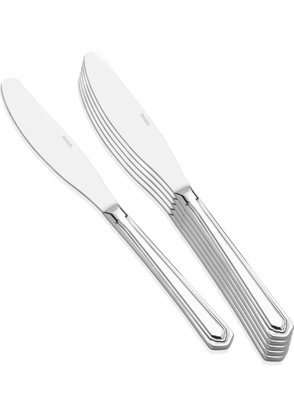 Topkapı Pasta Bıçak 6'lı 18/10