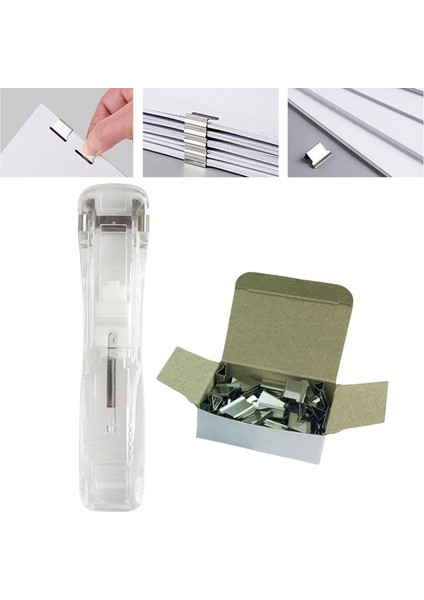 Öğrenciler Mini Itme Masaüstü Kullanımı Için Kullanımlı , Ev Inıfta, 50 Klipsli Şeffaf (Yurt Dışından) fırsatları