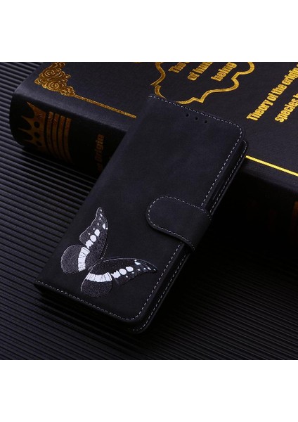 Oppo Oppo 12 5g Için Flip Case Kelebek Flip Folio Kapak Cüzdan Kart Yuvaları (Yurt Dışından) modelleri