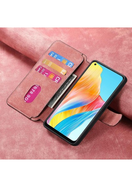 Oppo A78 4g Cüzdan Retro Kart Standı Mıknatıs Koruyucu Malzeme Için Flip Case (Yurt Dışından) indirimleri