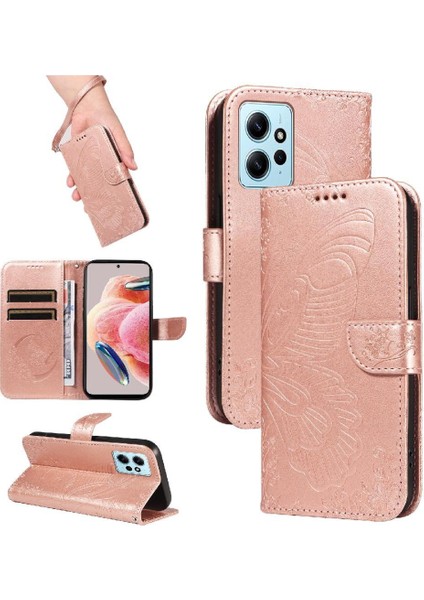 Xiaomi Redmi Not 12 Için Flip Case Kredi ile 4g Ayrılabilir El Kayışı (Yurt Dışından)