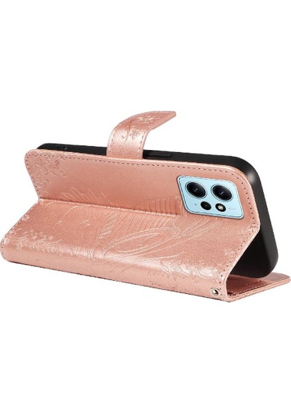 Xiaomi Redmi Not 12 Için Flip Case Kredi ile 4g Ayrılabilir El Kayışı (Yurt Dışından)