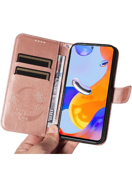 Xiaomi Redmi Not 11 Pro Için Flip Case Artı Ayrılabilir El Kayışı Yüksek (Yurt Dışından) modelleri
