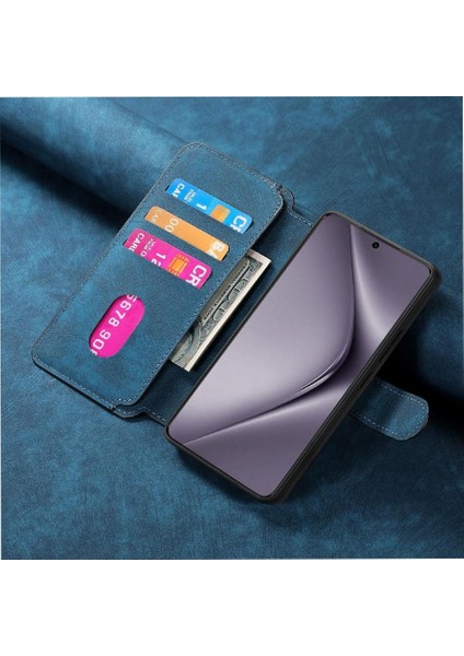 Huawei Pura 70 Pro Mıknatıs Koruyucu Malzeme Için Flip Case Cüzdan Kart (Yurt Dışından)