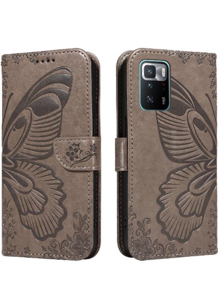 Xiaomi Redmi Not 10 Pro 5g Için Flip Case Kredi ile Yüksek Kaliteli Deri (Yurt Dışından)