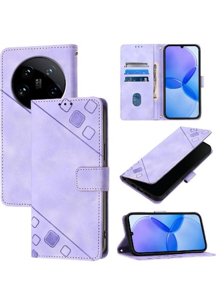 Xiaomi 14 Için Kılıf Ultra 5g Cüzdan Kapak Çevirin Kart Tutucu Manyetik Deri (Yurt Dışından)