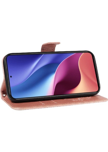 Xiaomi Poco F3 Kabartmalı Kelebek Ayrılabilir El Kayışı ile Flip Case (Yurt Dışından) indirimleri