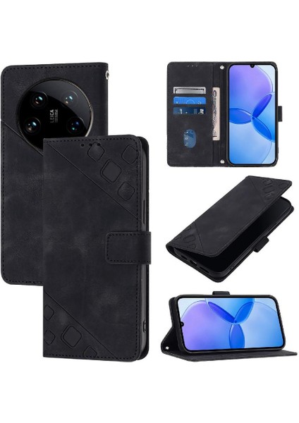 Xiaomi 14 Için Kılıf Ultra 5g Cüzdan Kapak Çevirin Kart Tutucu Manyetik Deri (Yurt Dışından)