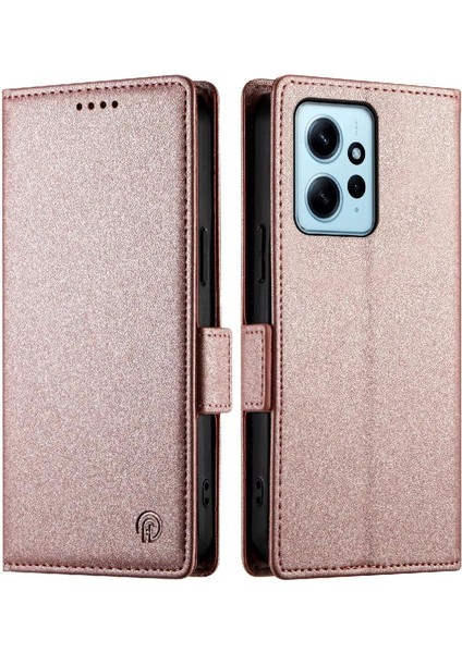 Xiaomi Redmi Not 12 Için Flip Case 4g Flip Iş Günlük Kullanım Kart Yuvaları (Yurt Dışından)