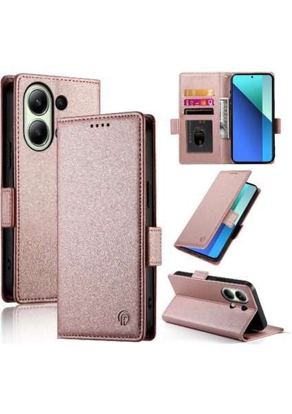 Xiaomi Redmi Not 13 4g Günlük Kullanım Için Flip Case Iş Cüzdan Flip Kart (Yurt Dışından)