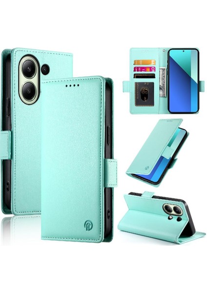 Xiaomi Redmi Not 13 4g Günlük Kullanım Için Flip Case Iş Cüzdan Flip Kart (Yurt Dışından)