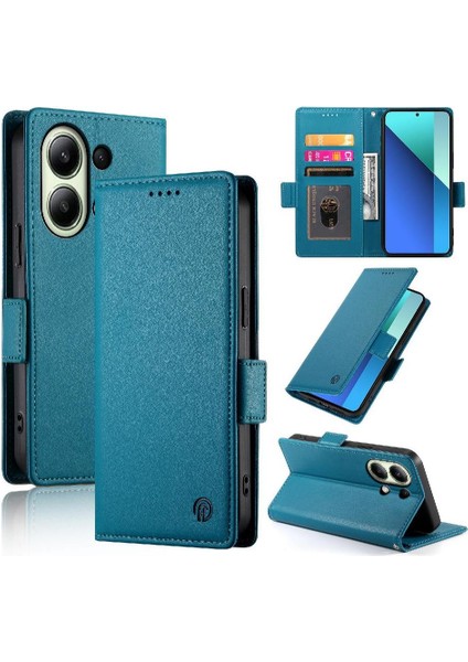 Xiaomi Redmi Not 13 4g Günlük Kullanım Için Flip Case Iş Cüzdan Flip Kart (Yurt Dışından)