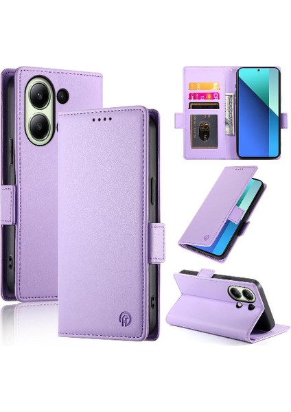 Xiaomi Redmi Not 13 4g Günlük Kullanım Için Flip Case Iş Cüzdan Flip Kart (Yurt Dışından)