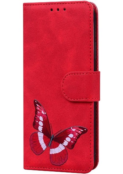 Infinix Sıcak 40I Kelebek Renk Baskılı Flip Folio Kapak Için Flip Case (Yurt Dışından)