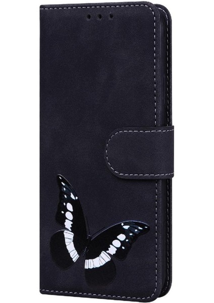 Xiaomi Poco C65 Flip Folio Kapak Kelebek Cüzdan Kart Yuvaları Için Flip Case (Yurt Dışından)