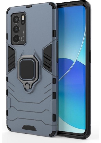 Oppo Reno6 Pro 5g Askeri Sınıf Metal Için Halka Araba Dağı Kickstand Vaka (Yurt Dışından) fırsatları