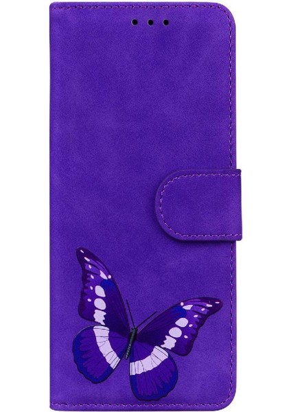 Motorola Moto G24 Flip Folio Kapak Için Flip Case Kart Yuvaları Renk Baskılı (Yurt Dışından) fiyatları