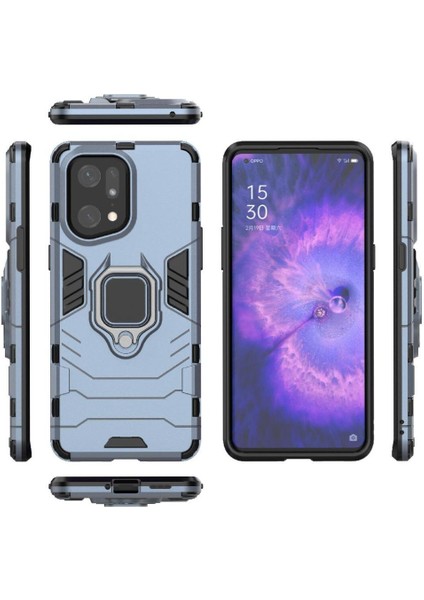 Oppo Bulmak X5 Pro Metal Halka Tutucu Sınıf Için Halka Araba Dağı Kickstand Vaka (Yurt Dışından)