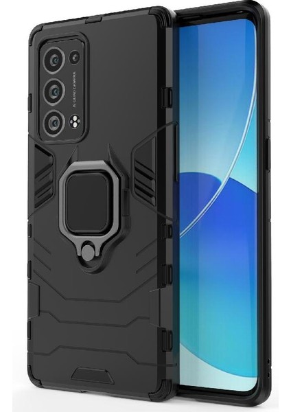 Oppo Reno6 Pro Artı 5g Metal Halka Tutucu Için Halka Araç Montaj Kickstand Vaka (Yurt Dışından) indirimleri