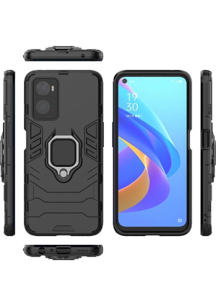 Oppo A76 4g Metal Halka Tutucu Kickstand Için Halka Araç Montaj Kickstand Vaka (Yurt Dışından)