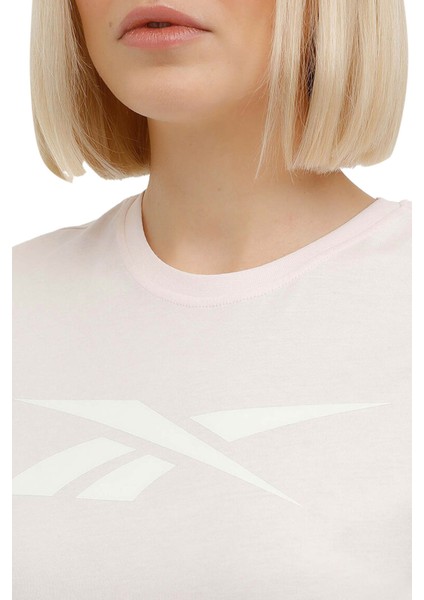 Te Graphic Tee - Vector Lila Kadın Kısa Kol T-Shirt modelleri