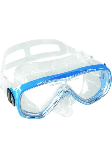 Onda Yetişkin Dalış Maskesi Şeffaf-Mavi