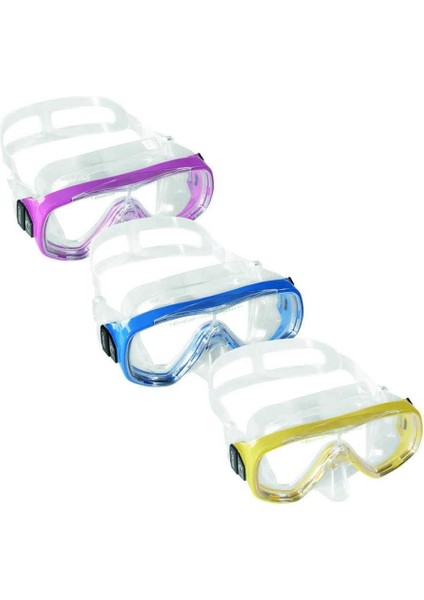 Onda Yetişkin Dalış Maskesi Şeffaf-Mavi modelleri