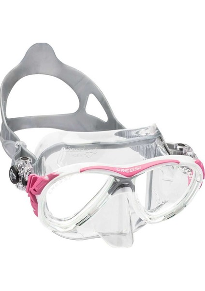 Eyes Evolution Crystal Yetişkin Dalış Maskesi Pembe