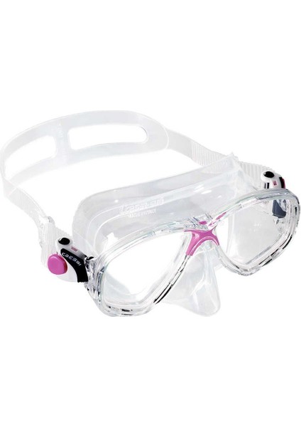 Marea Yetişkin Dalış Maskesi Şeffaf-Pembe