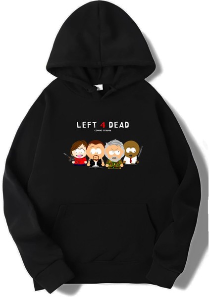 Unisex Oversize South Park Left 4 Dead Hoodie