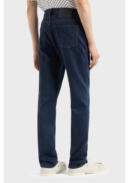Streç Pamuklu Slim Fit Normal Bel Düz Paça Jeans Erkek Kot Pantolon 6D1J75 1dtrz 0941 modelleri