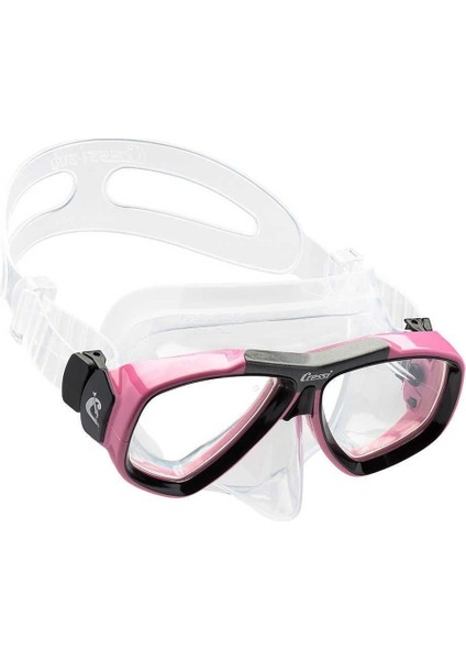 Focus Yetişkin Dalış Maskesi Siyah-Koyu Mavi indirimleri