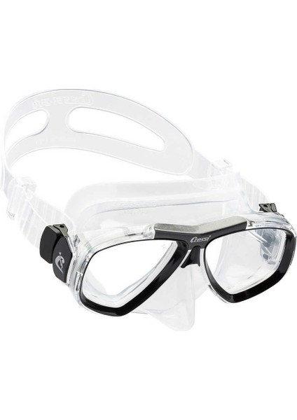 Focus Yetişkin Dalış Maskesi Şeffaf-Koyu Mavi modelleri