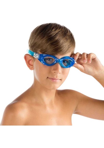 Crab Çocuk Yüzücü Gözlüğü Azur Mavi modelleri