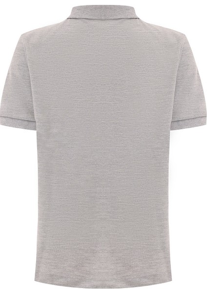 Ku Basıc 11KDS03 4pr Grı Melanj Unisex Çocuk Kısa Kol T-Shirt