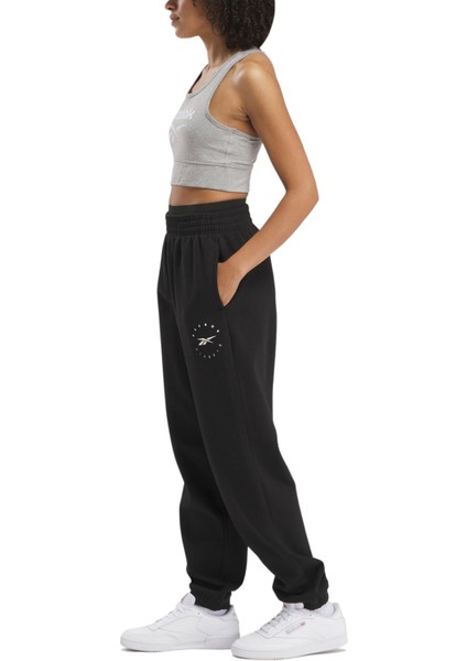 Q3 Ide Fleece Pant Siyah Kadın Eşofman Altı modelleri