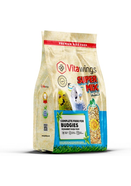 Ballı Muhabbet Kuşu Yemi 800 gr VW303