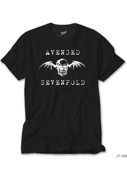 Avenged Sevenfold Skull Siyah Tişört
