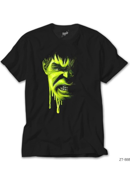 Hulk Painting Siyah Tişört