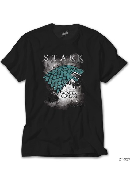 Game Of Stark Sky Siyah Tişört