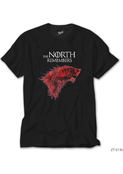 Game Of The North Remembers Siyah Tişört